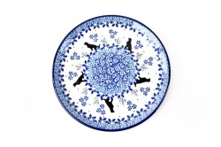 261 Bunzlau Gebaksbordje 2856X 261 Gebaksbordjes